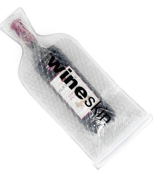 WineSkin Basics reusable bottle transport bag WineSkin Bottle